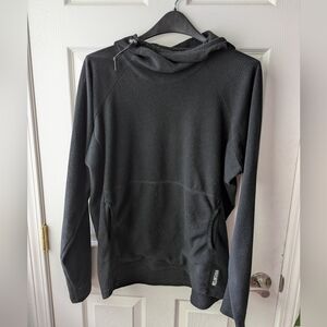 Melanzana Men's L Black Micro Grid Fleece